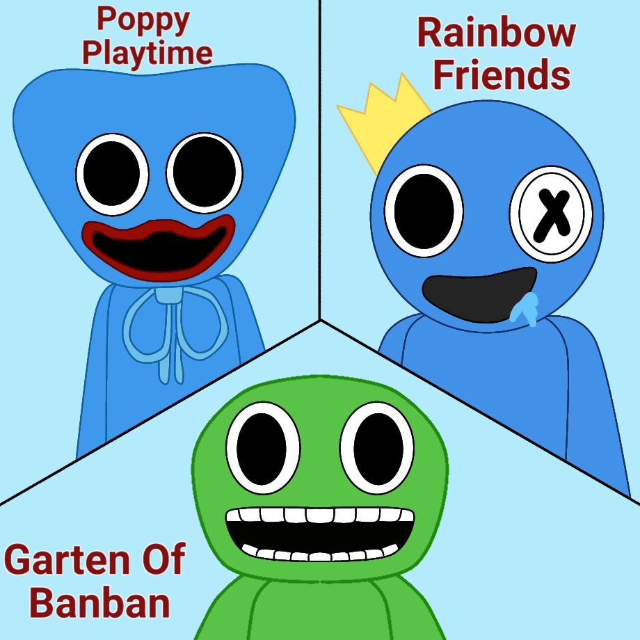 Poppy playtime Rainbow Friends Garten Of Banban Fandom