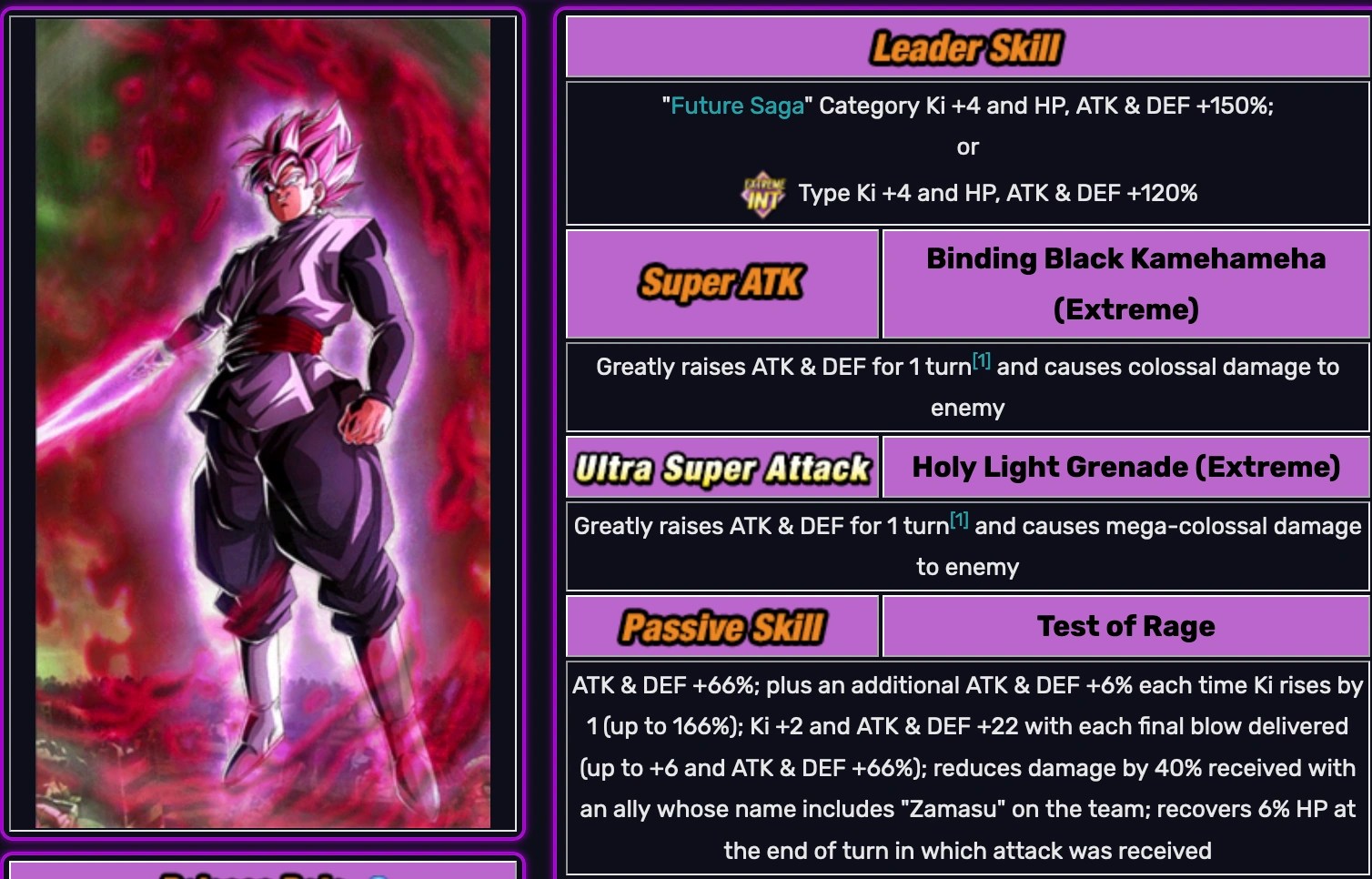 INT LR Goku Black/AGL Zamasu EZA Concepts Fandom