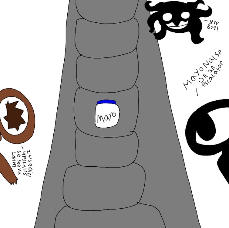 mayonnaise on an escalator Fandom