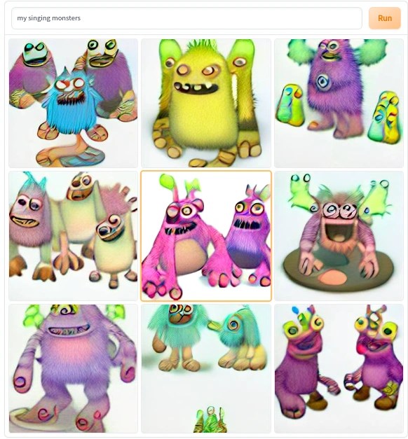 Take a look at these AIgenerated monsters, they're pretty interesting