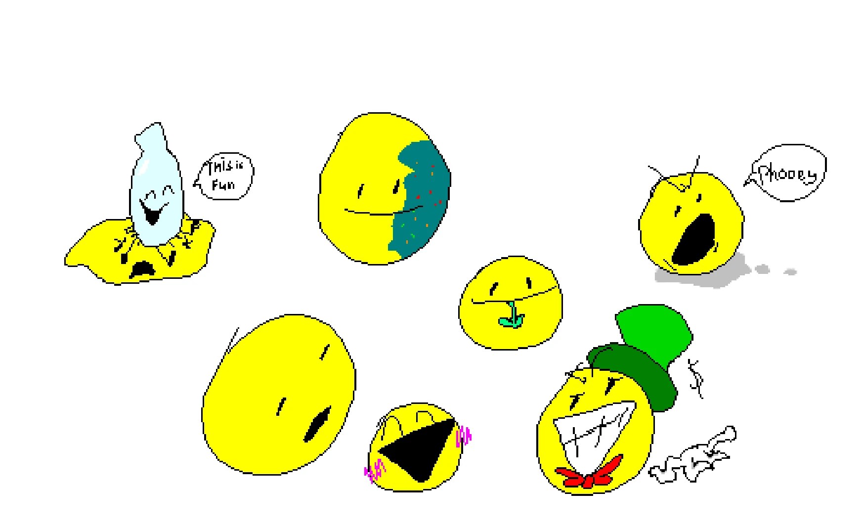 More Yellow Man Face Doddles Fandom