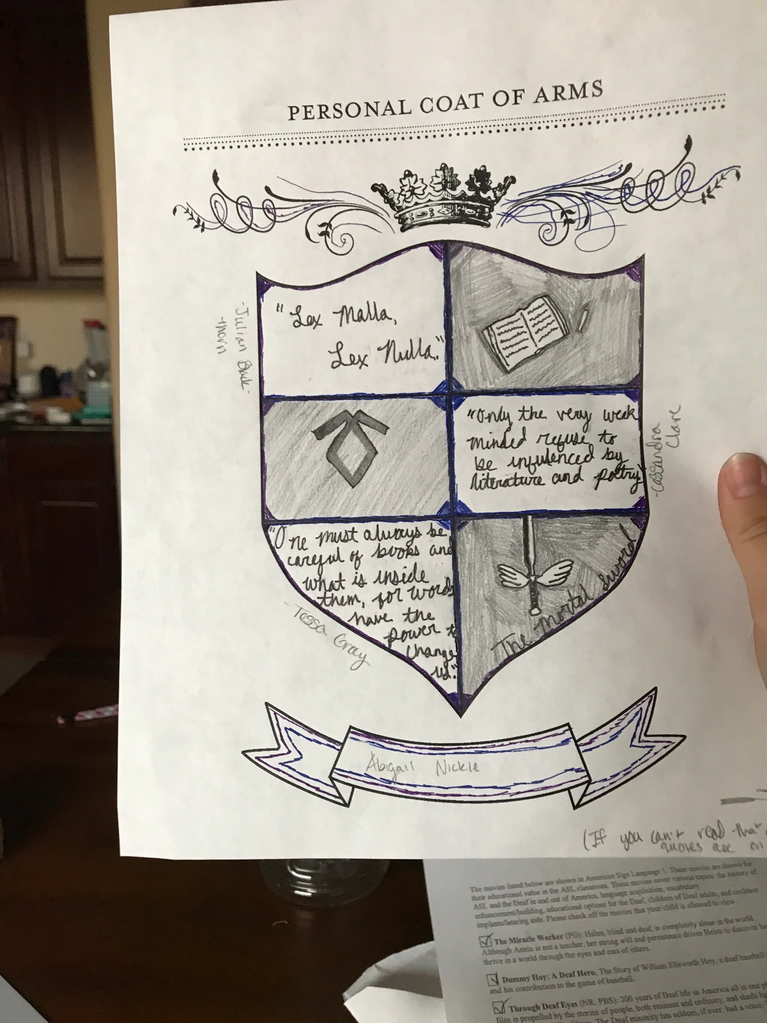 Y’all like my Coat of Arms for History? Fandom
