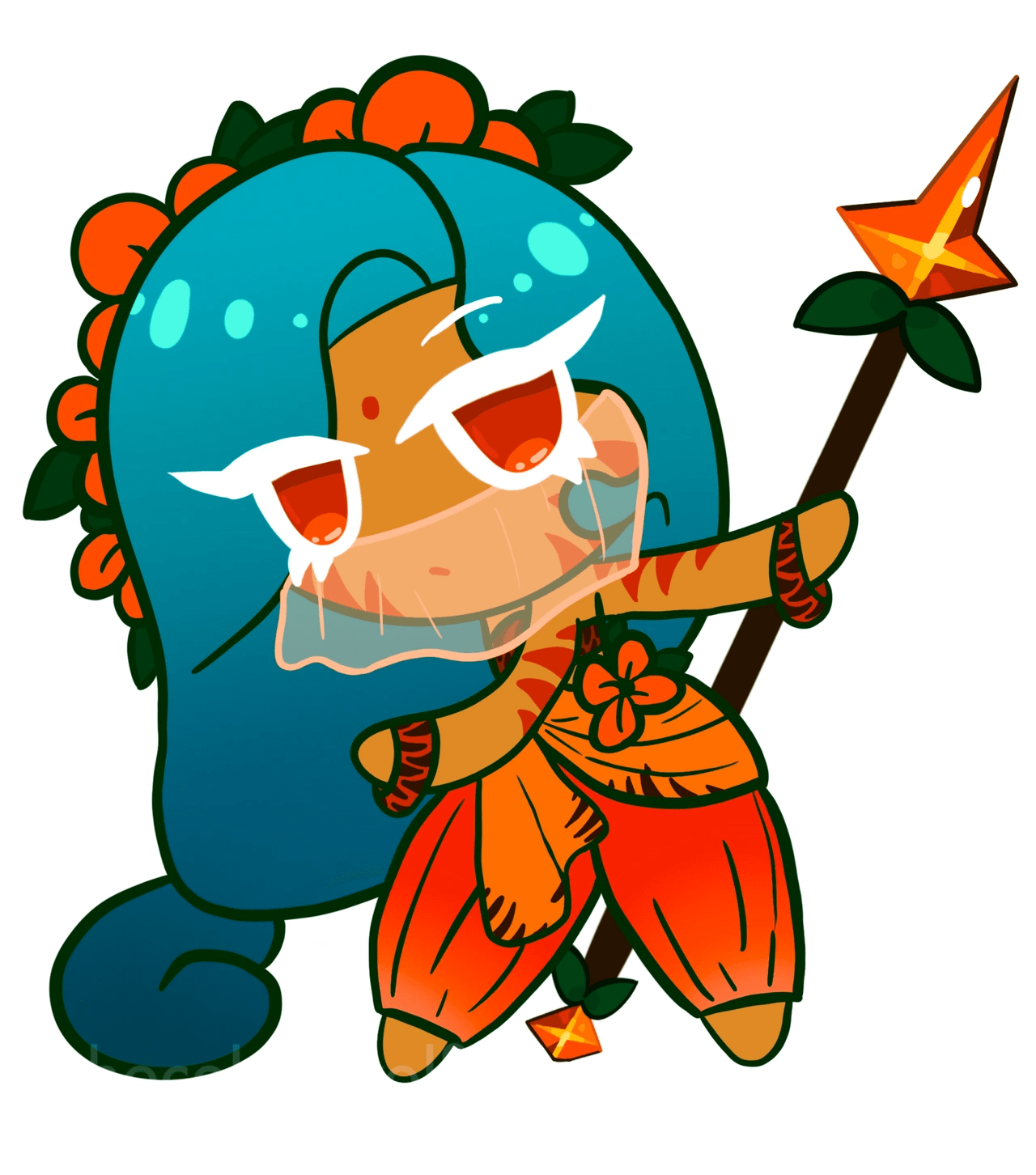 Tiger Lily Cookie...but in lilacs style? Fandom