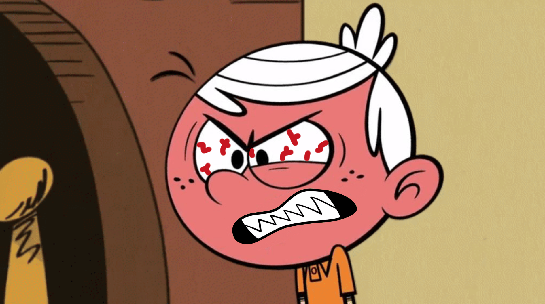 Lincoln Loud extremely mad Fandom