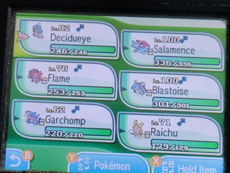 How Would You Rate My Pokemon Moon Team And My Updated Omega Ruby Team