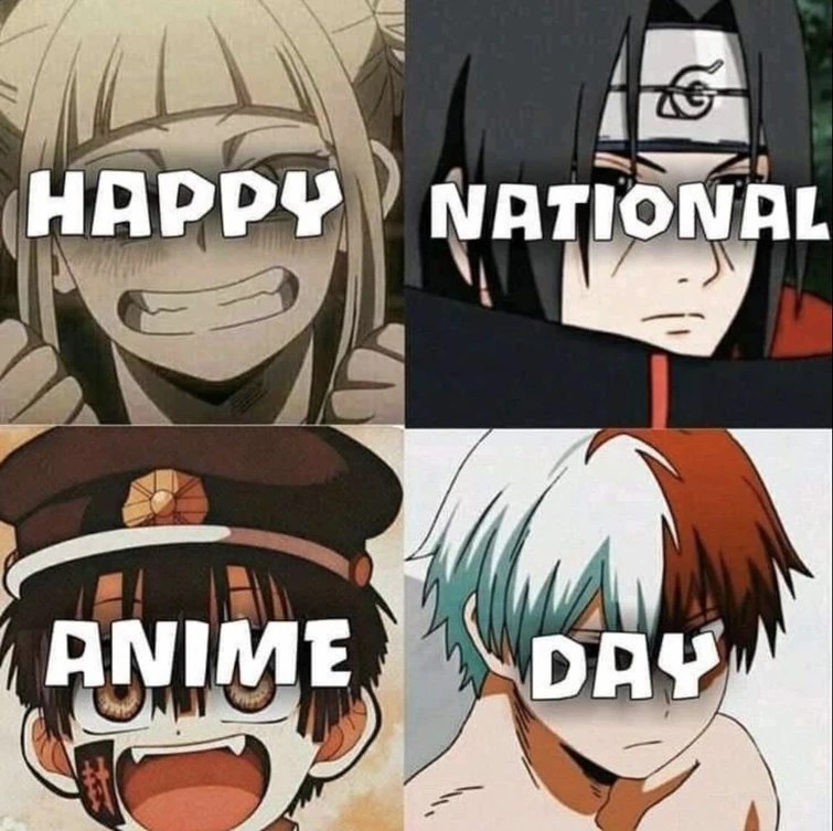 Happy national anime day Fandom