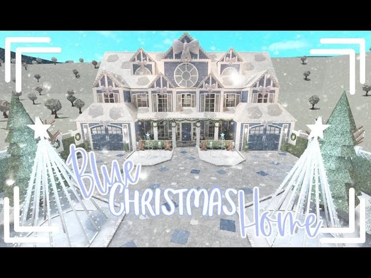 Christmas House Bloxburg Speed Build 2022 Christmas 2022 Update