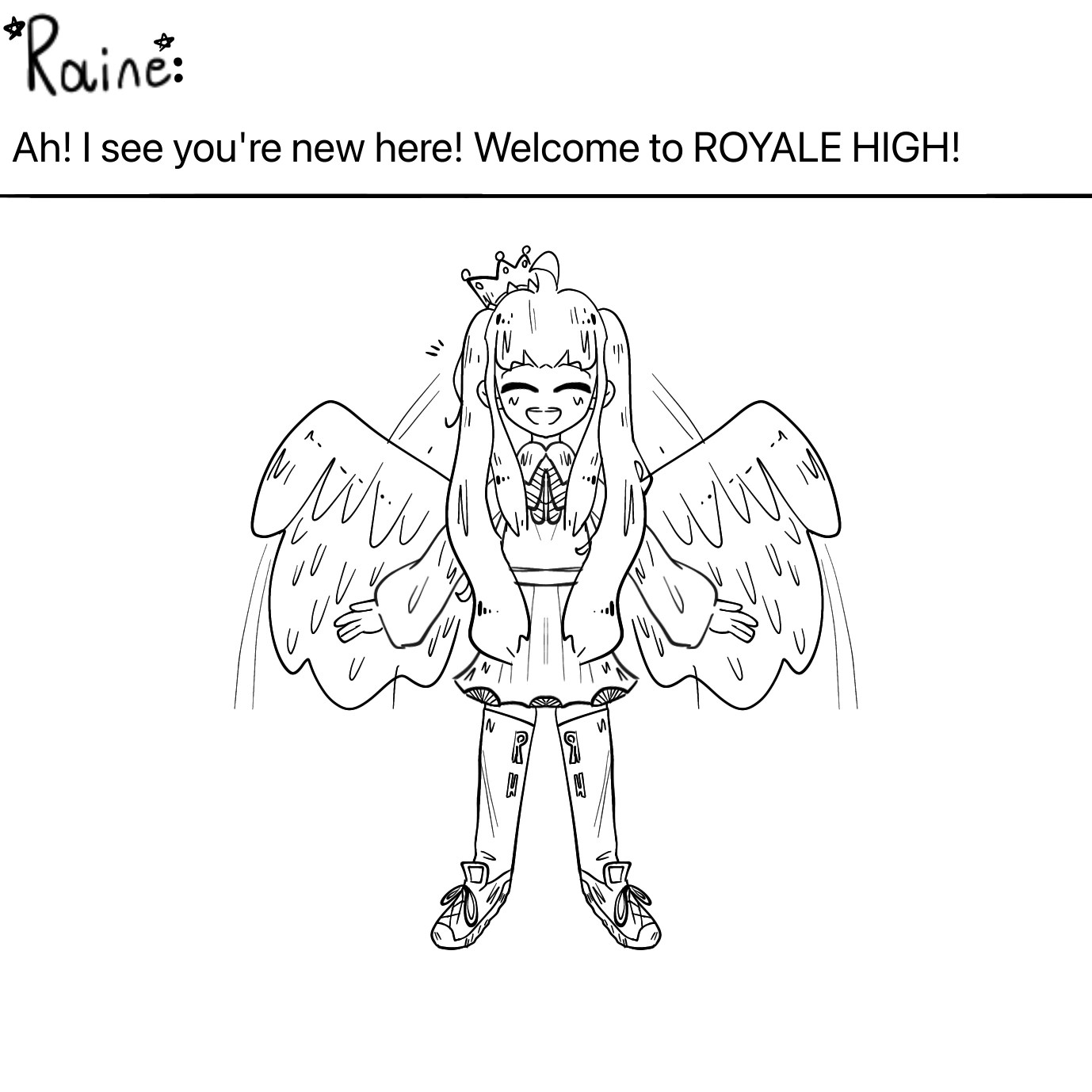 royale high fanart short comic thing Fandom