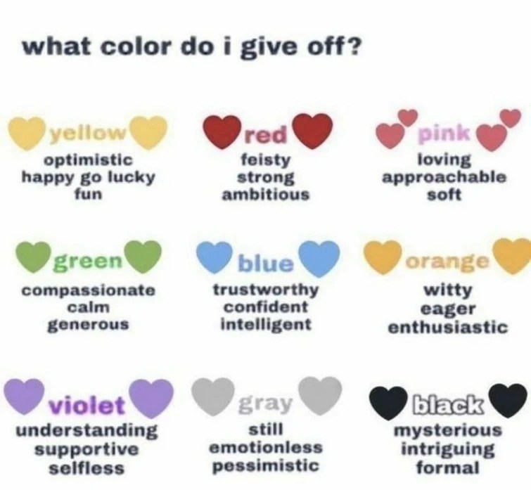 What color do I give off? Fandom