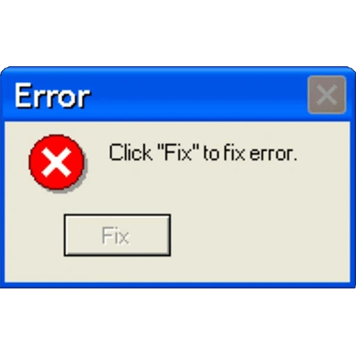 Replicate Windows error message? Fandom