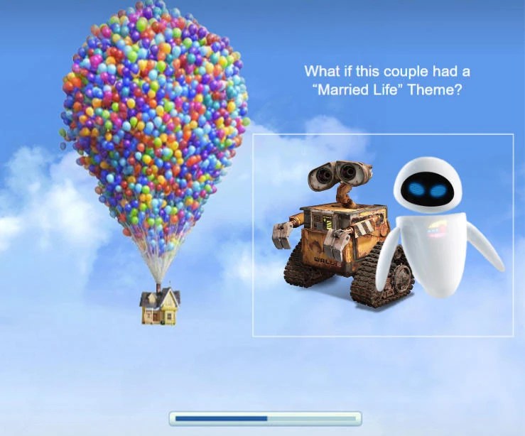 What if WALLE x EVE Had A Married Life Theme? Fandom