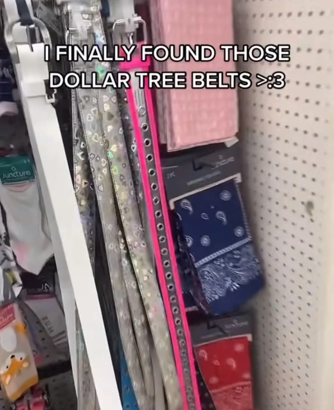 Tf why does dollar tree have belts now?? Fandom