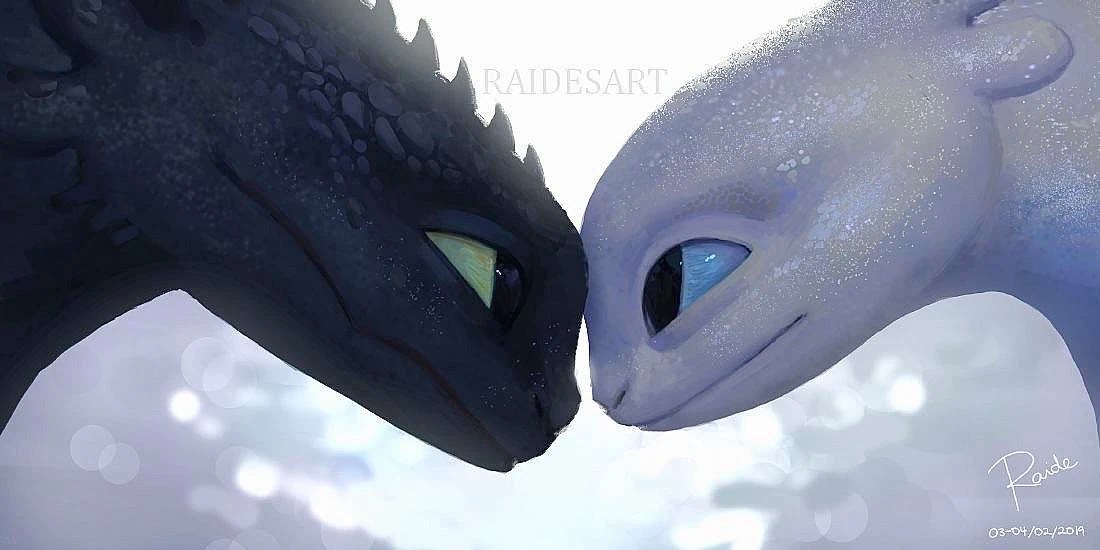 Toothless And Light Fury Love! Fandom