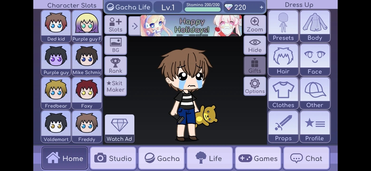 The crying child from FNaF 4. Fandom