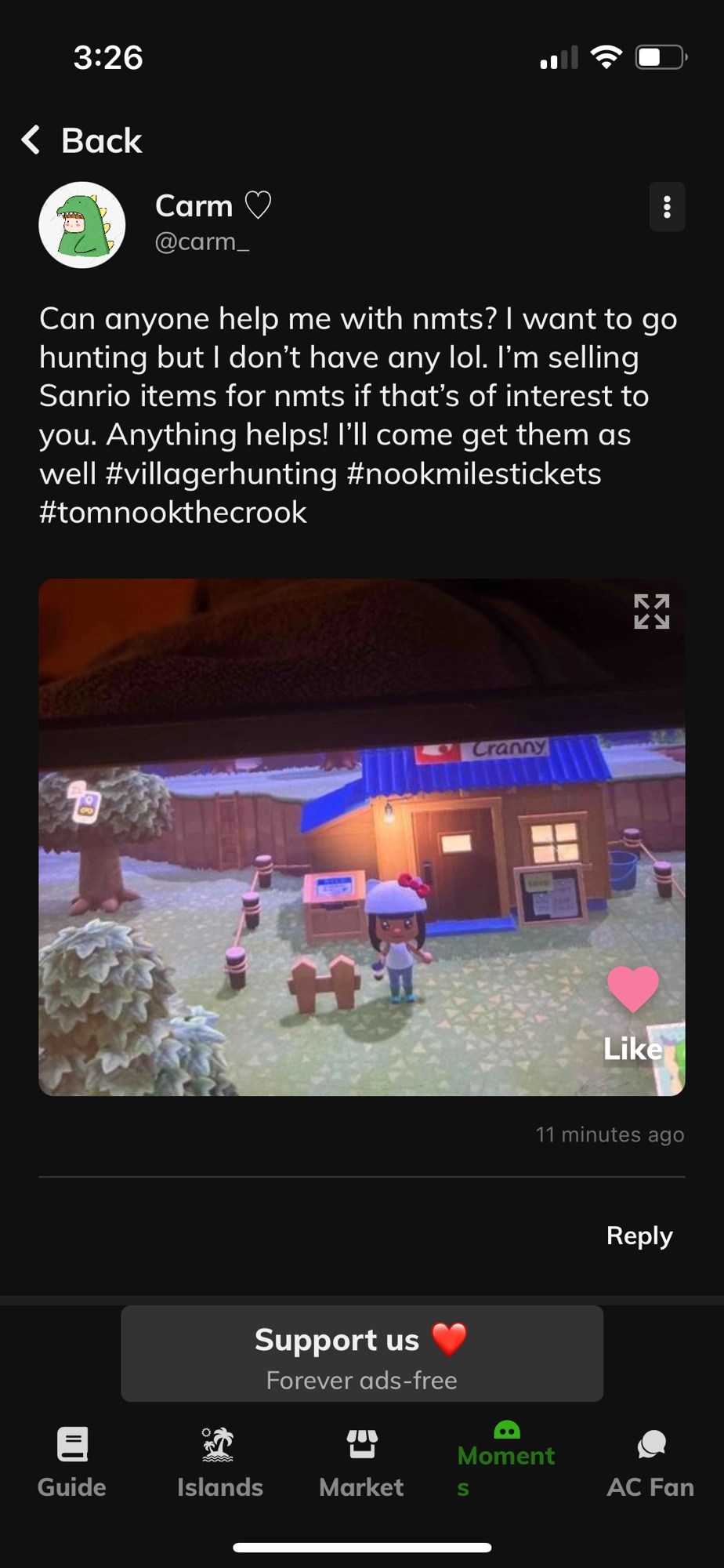 Nook miles tickets Fandom