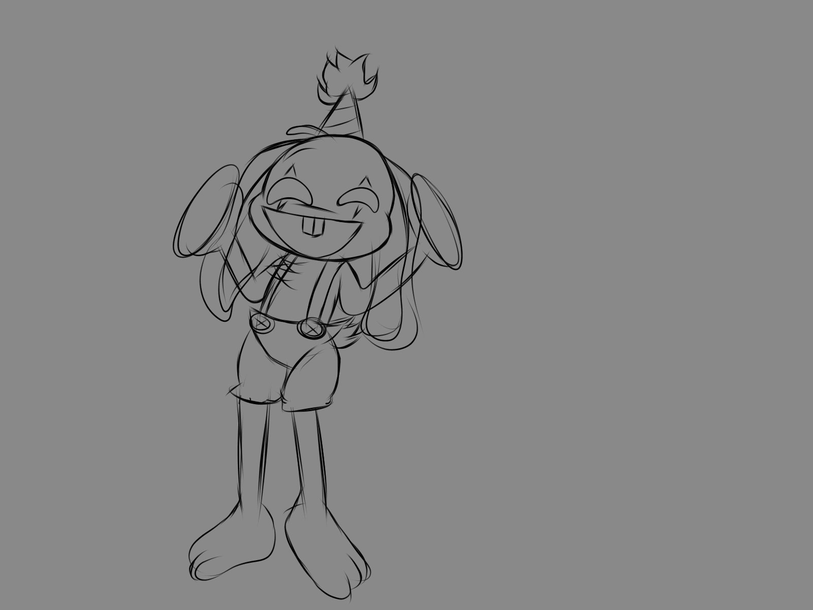 Bunzo bunny sketch Fandom