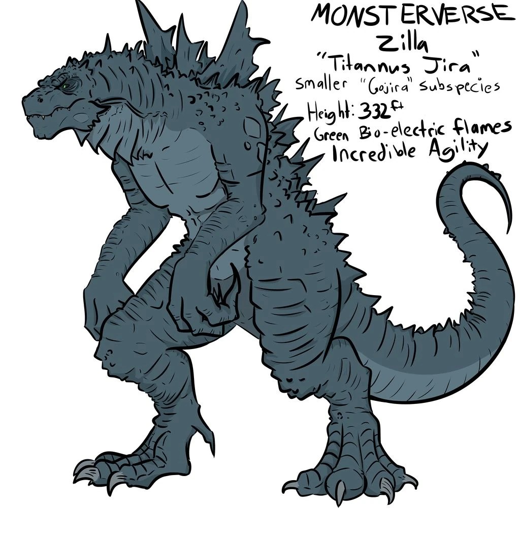 Fan Art Monsterverse version of Zilla Junior Fandom