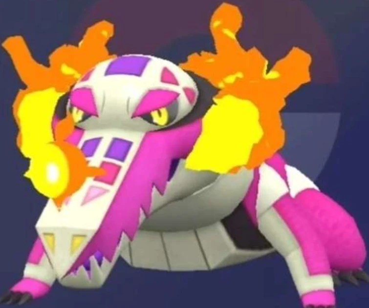 why do 18 and shiny skeledirge have the same color scheme 💀 (Pokemon SV