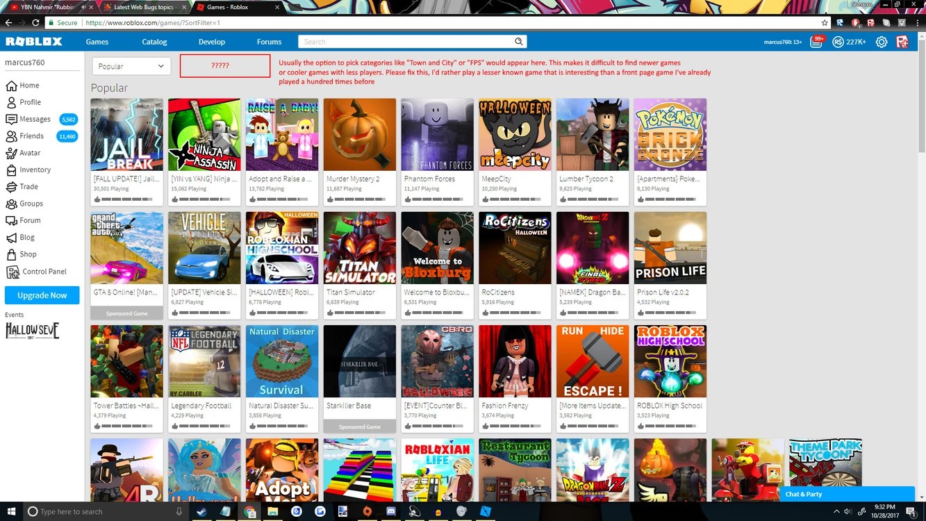 Why did roblox remove the feature where you can make the website look