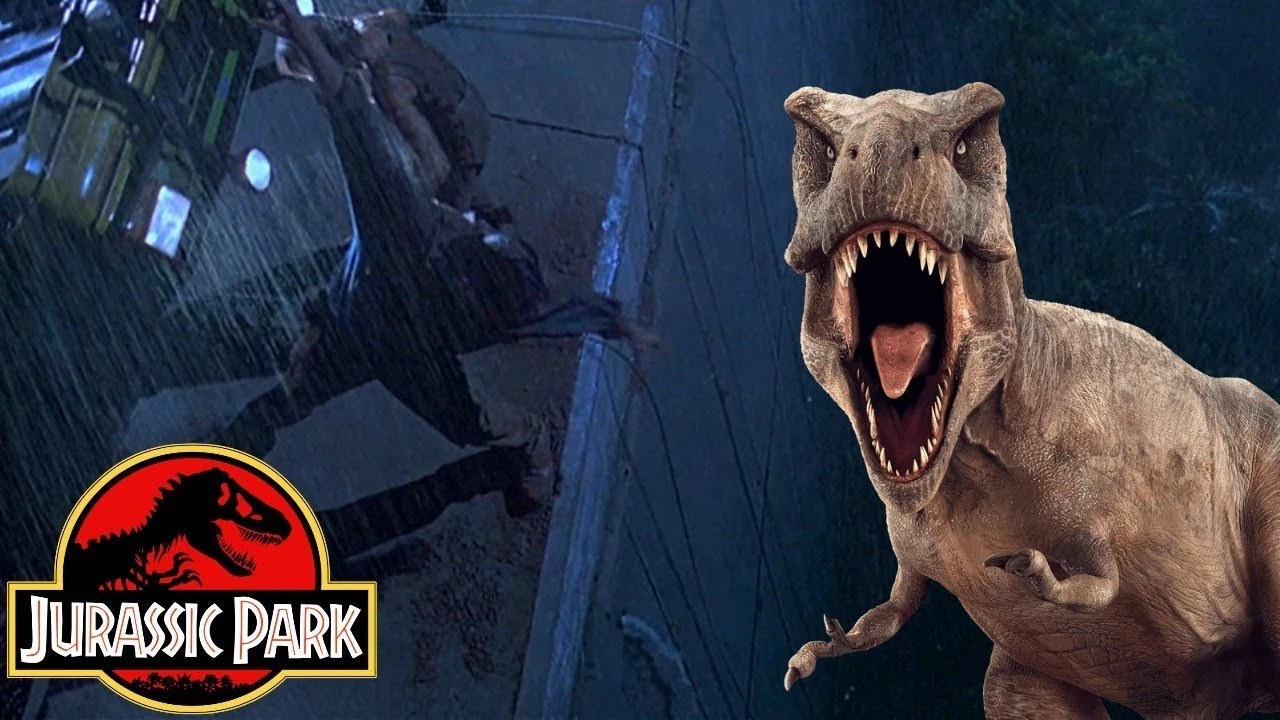 How The TRex Got Over The Giant Drop Off In Jurassic Park Fandom