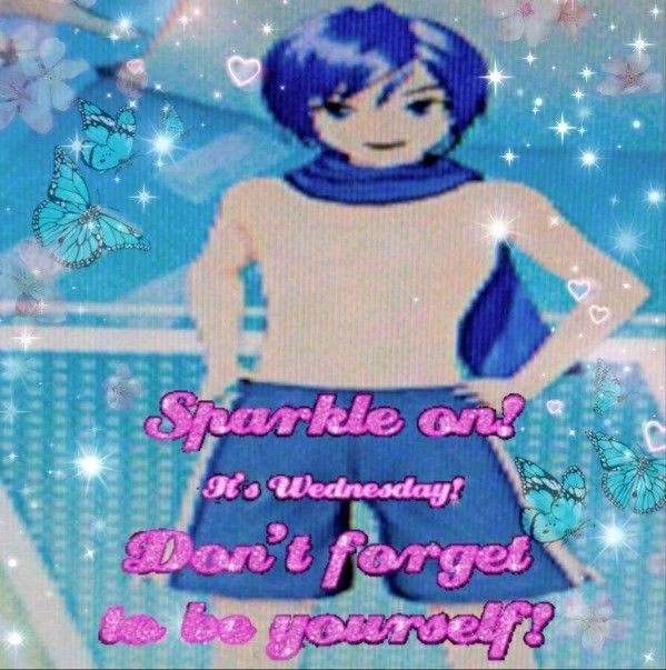 ITS WEDNESDAY!! Sparkle on!! Fandom