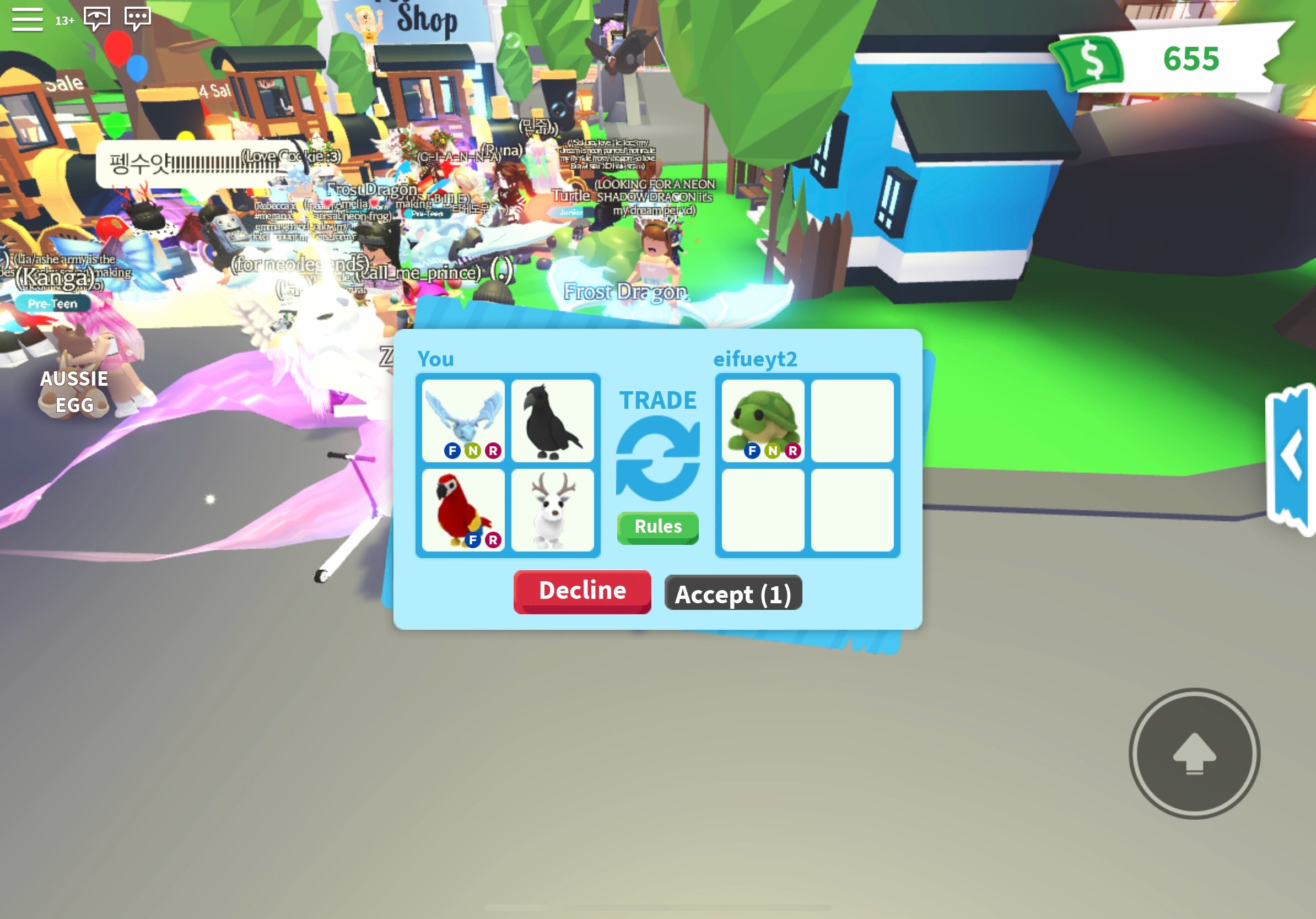 Omg im so confused, are turtles rare ? I tried trading an