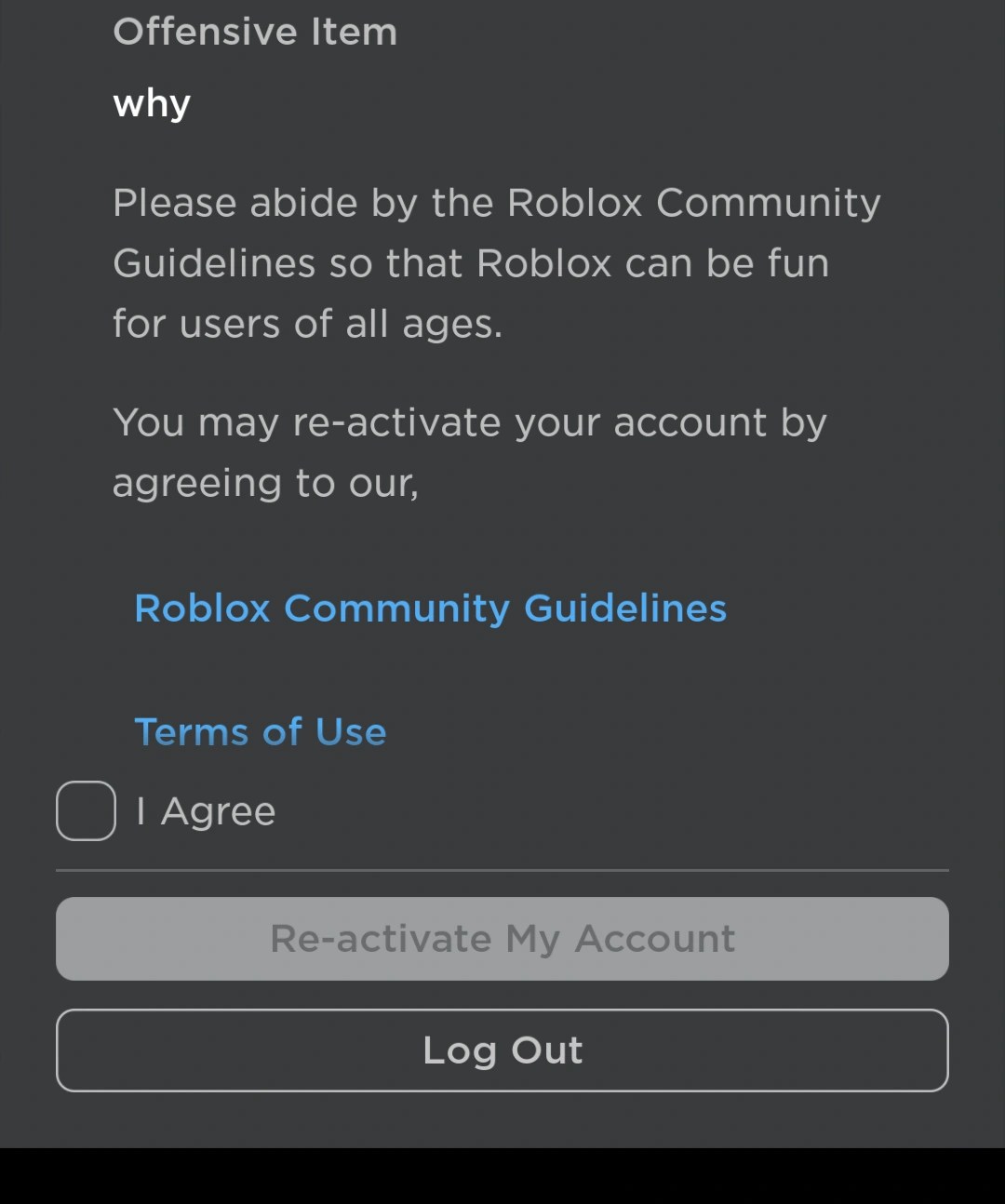Roblox warnings be like Fandom