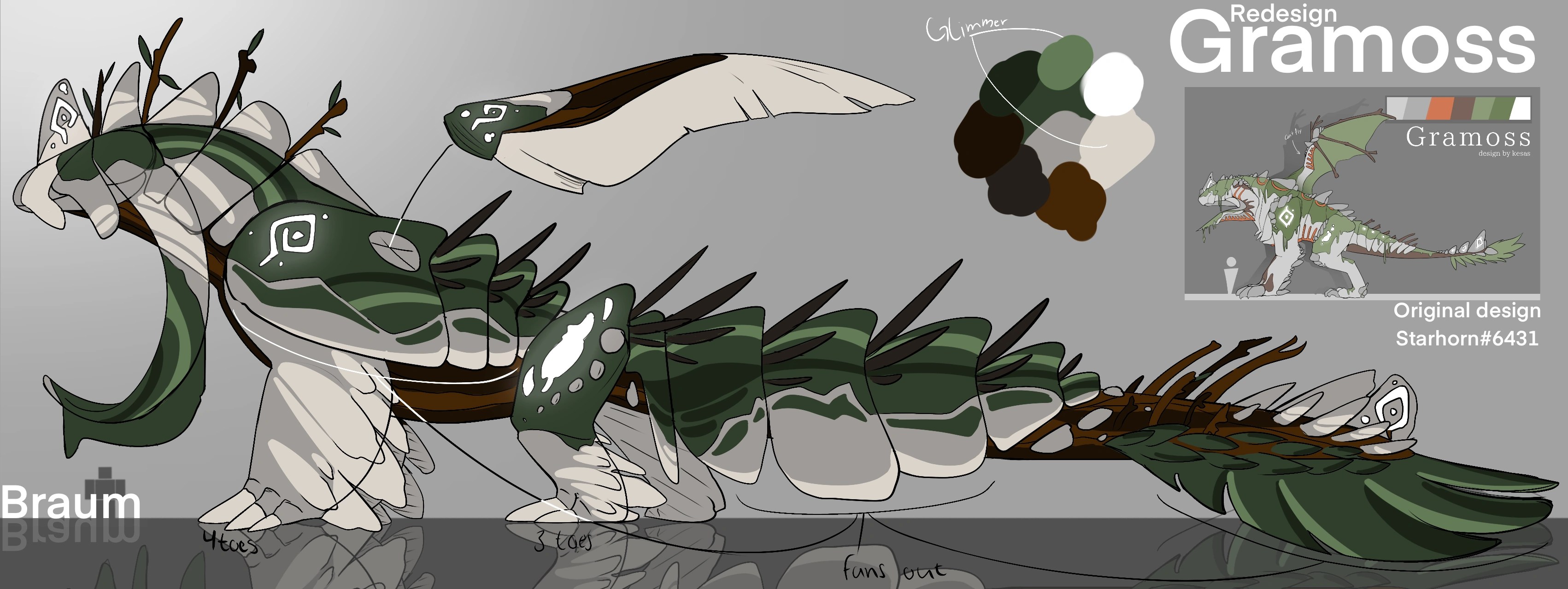 Rant I don’t like the gramoss redesign and here’s why. Fandom