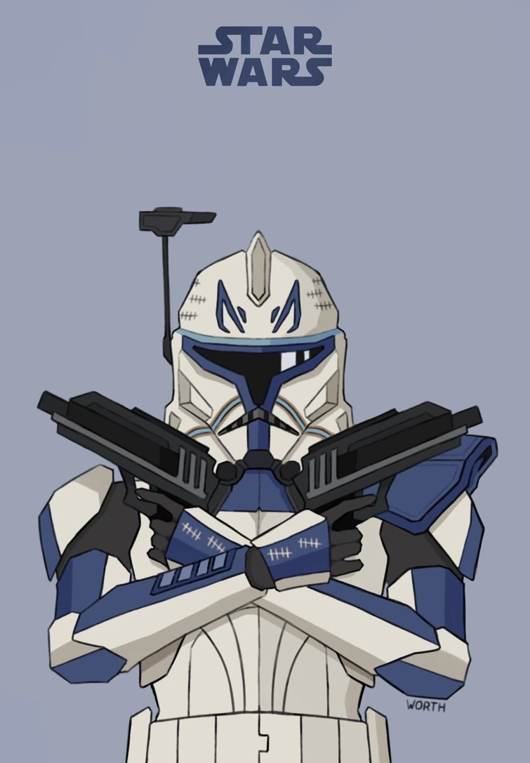 *cries* finished full body captain rex fanart! Fandom