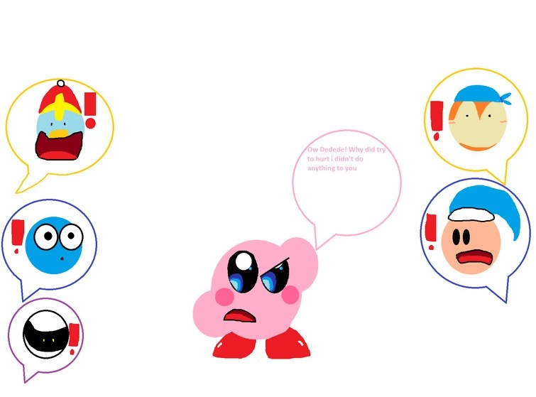 WHAT!!!!!!!! Kirby can talk? Fandom(04)