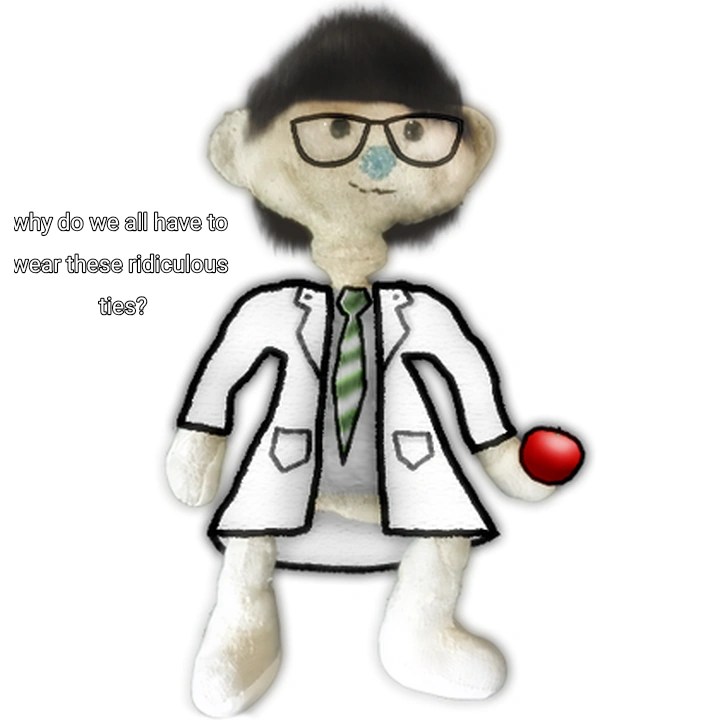 Why do we all have to wear these ridiculous ties? Fandom