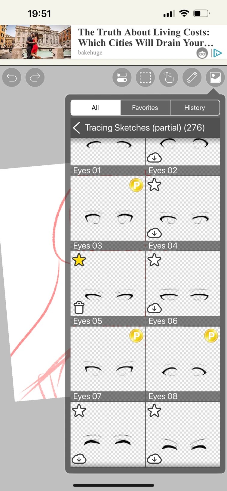 HELLO???IBIS PAINT X UPDATED WITH THE TRACING SKETCHES? Fandom