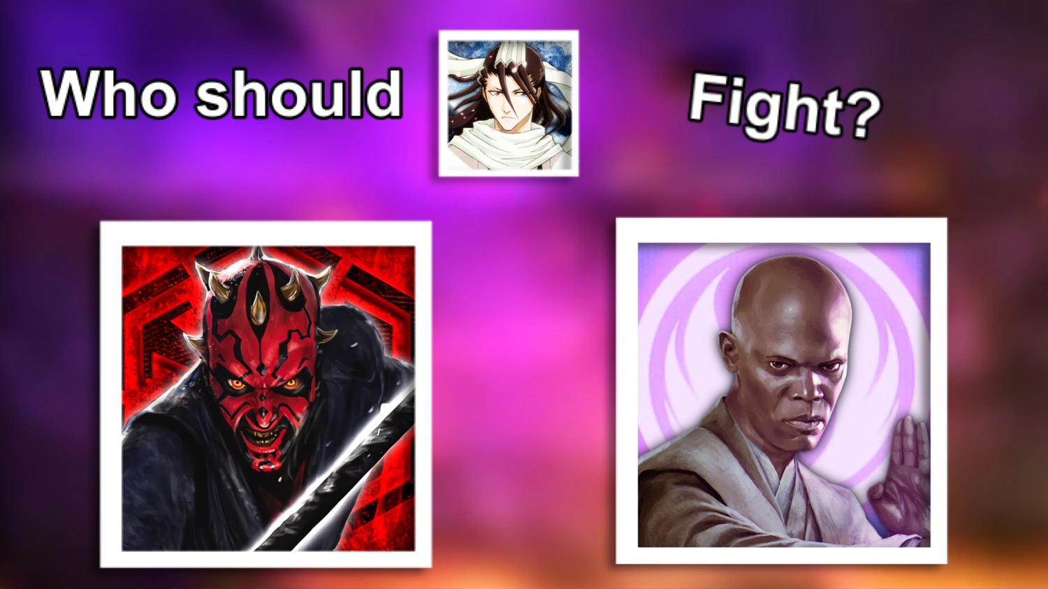 Who is the better Star Wars opponent for Byakuya Kuchiki (Bleach) Fandom