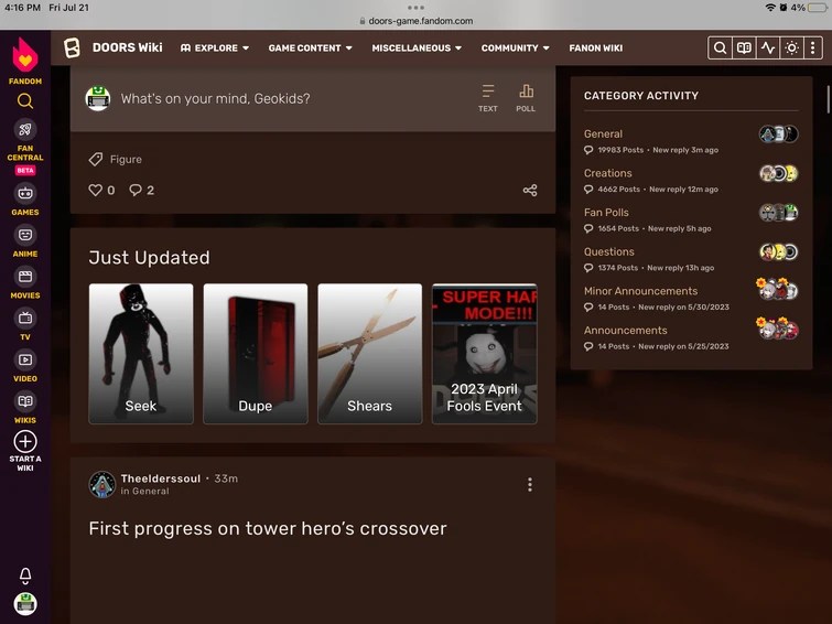 Discuss Everything About DOORS Wiki Fandom