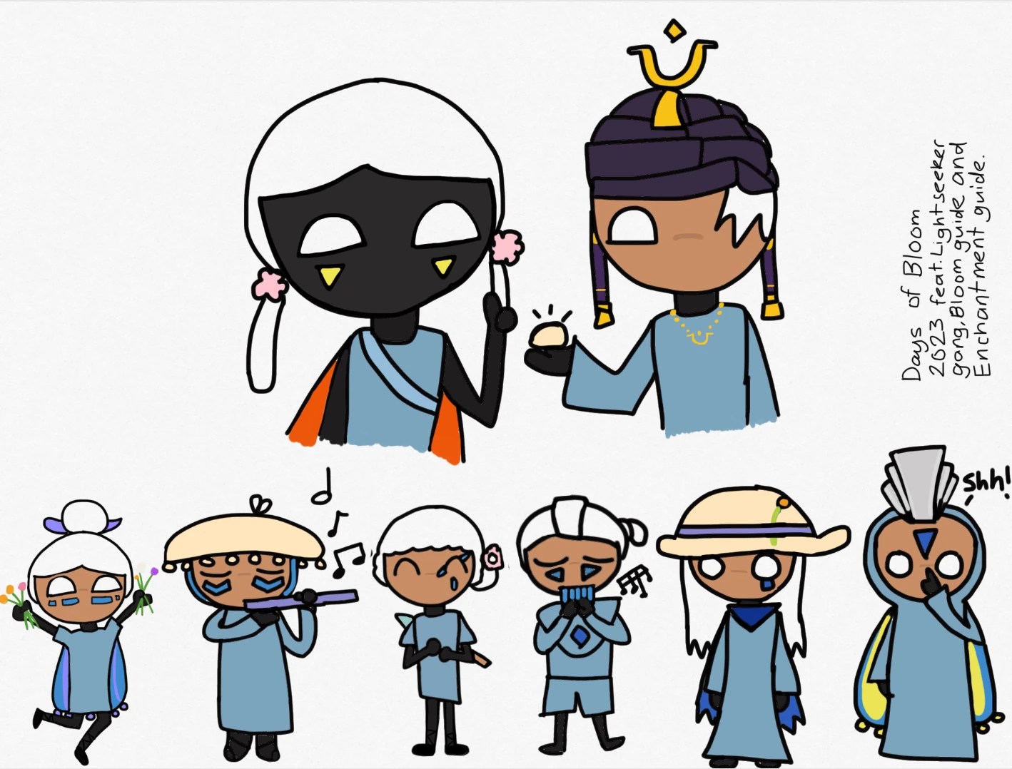 Days of bloom art Fandom