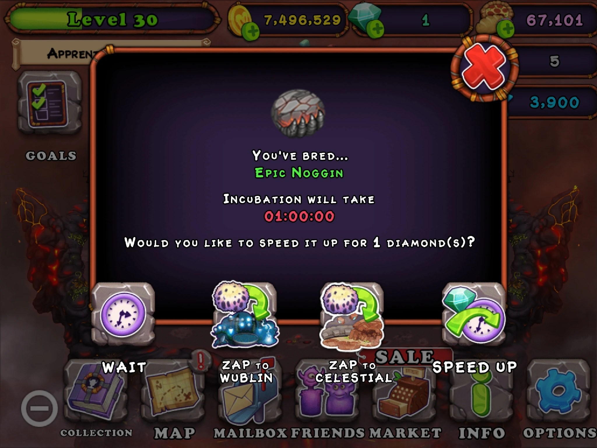 Made Epic Noggin While Doing Random Breeding On Earth. | Fandom