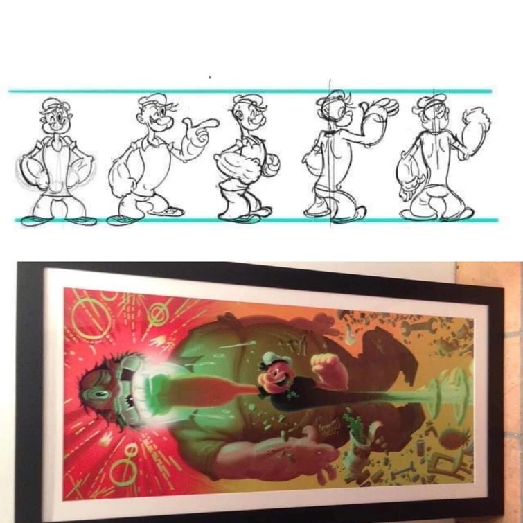 Popeye Concept art (part 8) Fandom