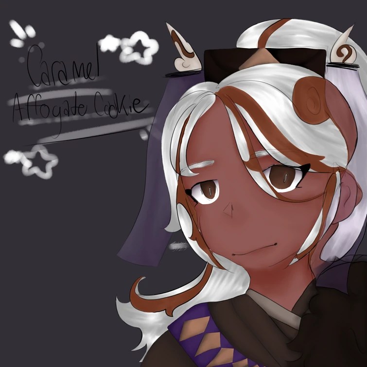 Caramel Affogato Cookie (Caramel Arrow Cookie x Affogato Cookie fan