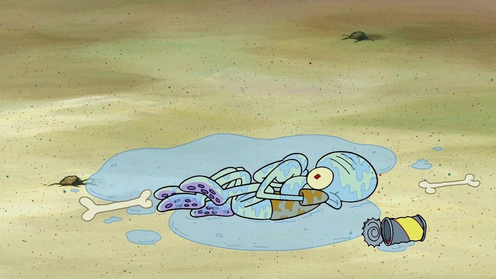 Squidward, stop doing that... Fandom