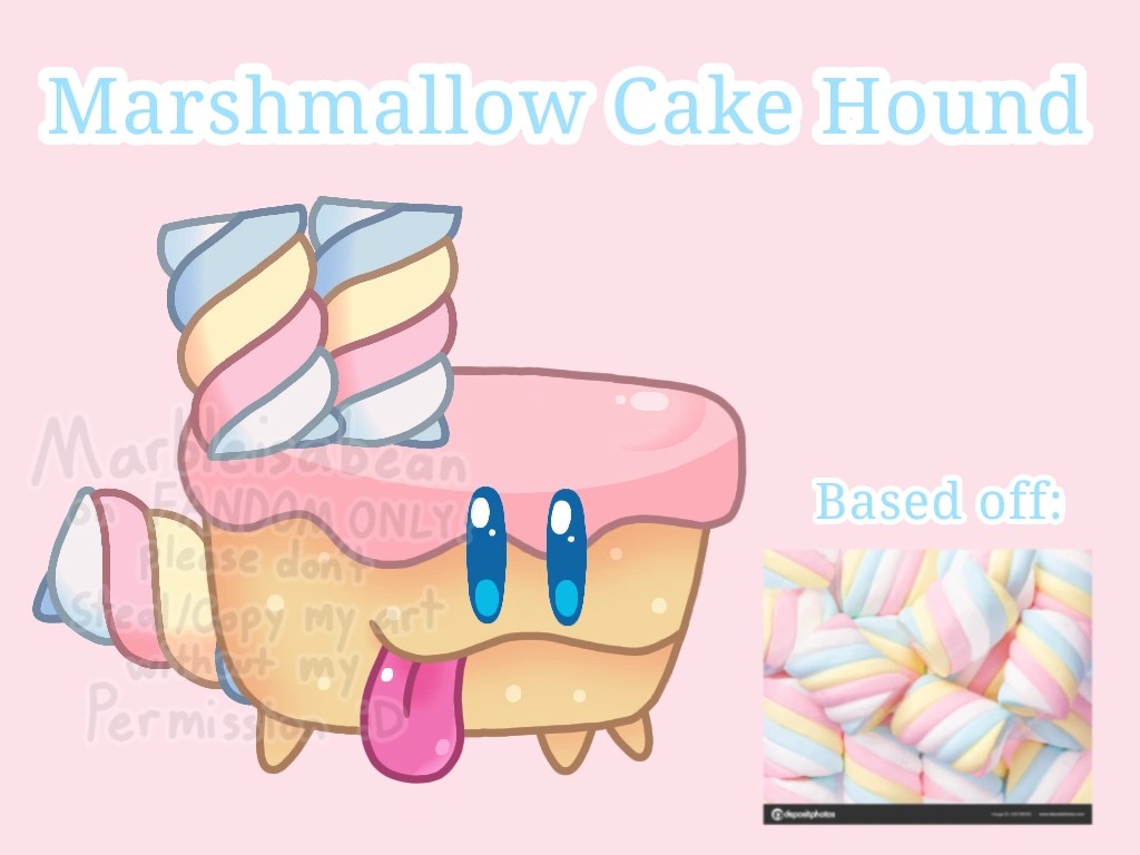 Cake Hound oc Marshmallow Cake Hound Fandom