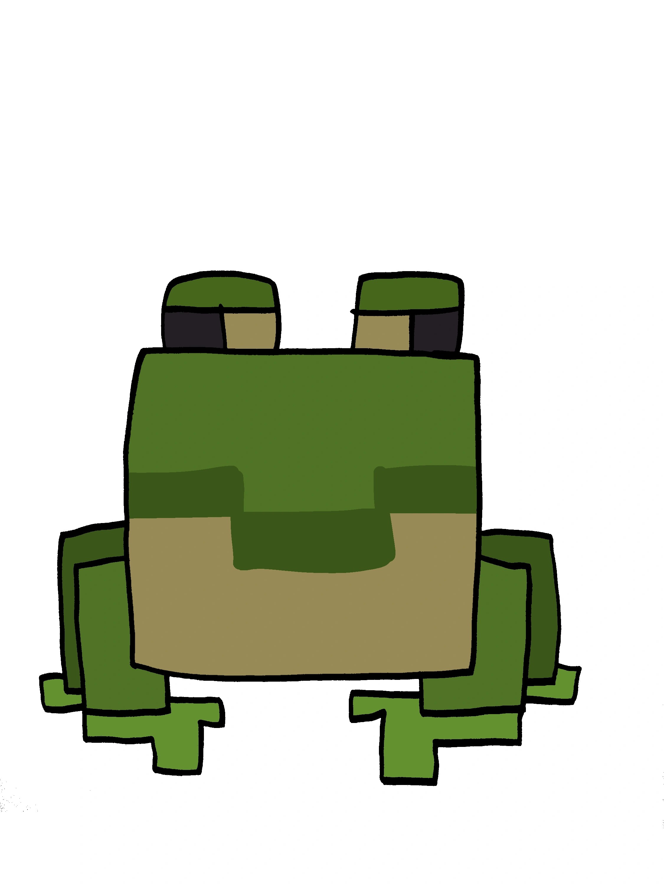 Our drawing of a Minecraft frog Fandom