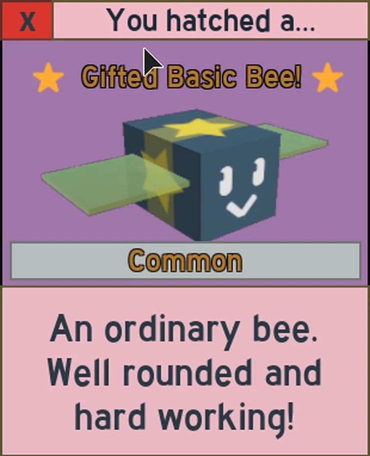 HOLY JESUS GIFTED BASIC BEE!!! Fandom