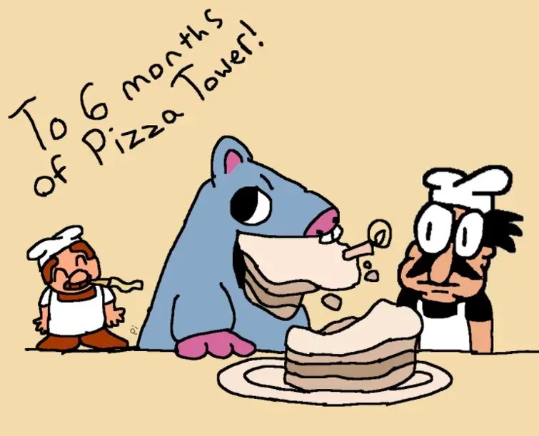 Happy 6 month anniversary, Pizza Tower! Fandom