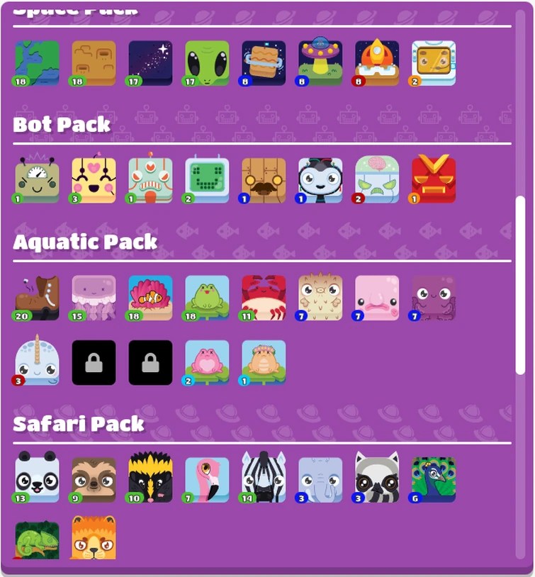 How many completed boxes (every blook legendary) do you have? Fandom