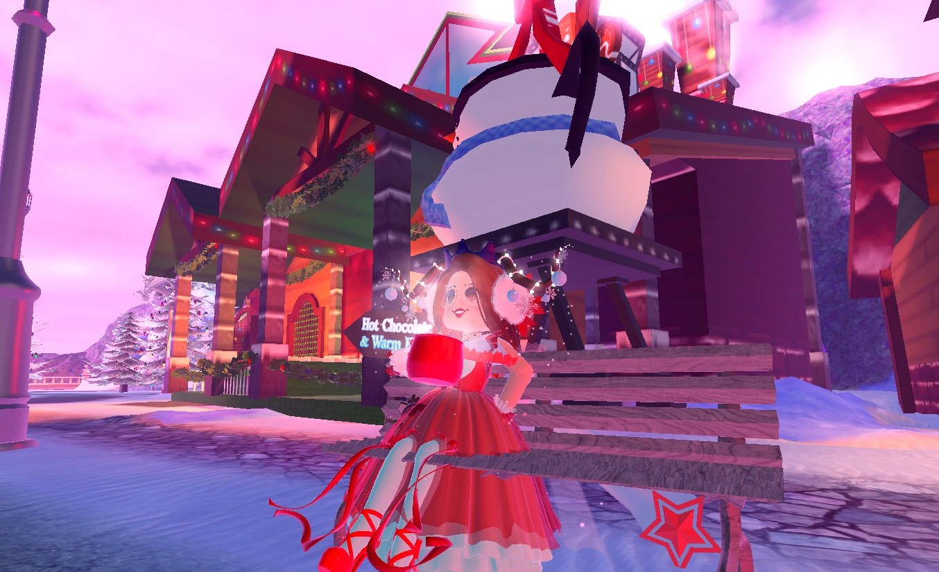 Decided to do a Christmas photoshoot in the Snowglobe Summit! Fandom