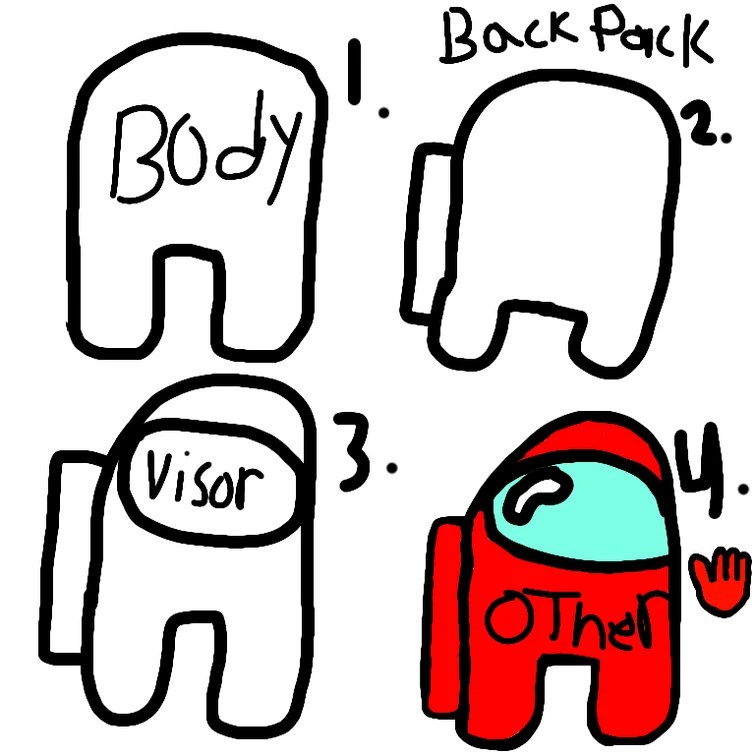 Among us drawing tutorial Fandom