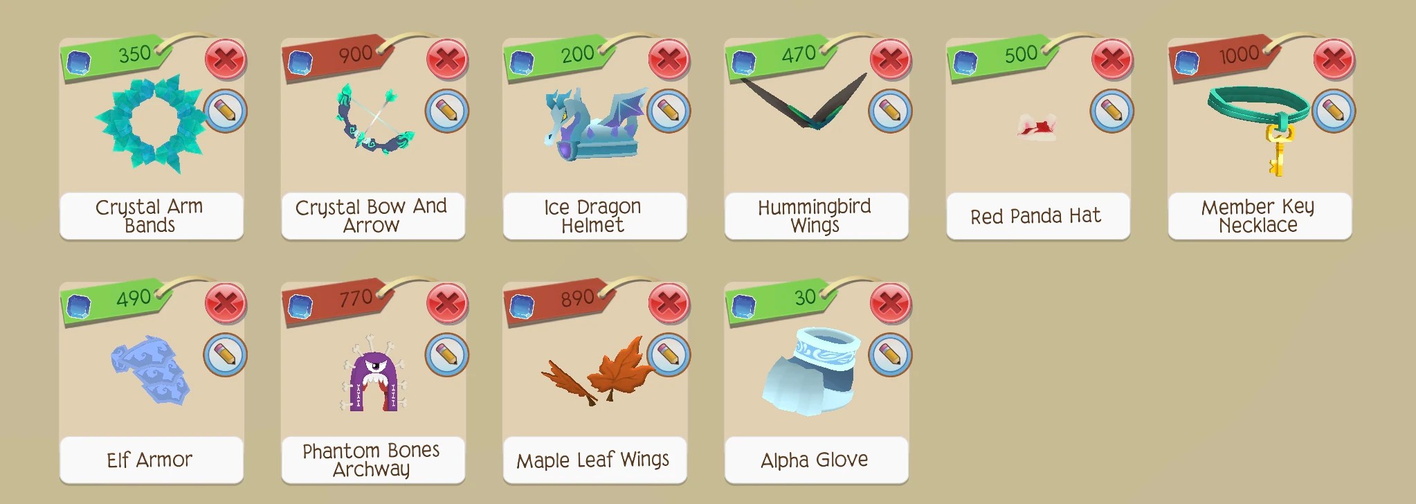 Cross trading ajpw items ajc items Fandom