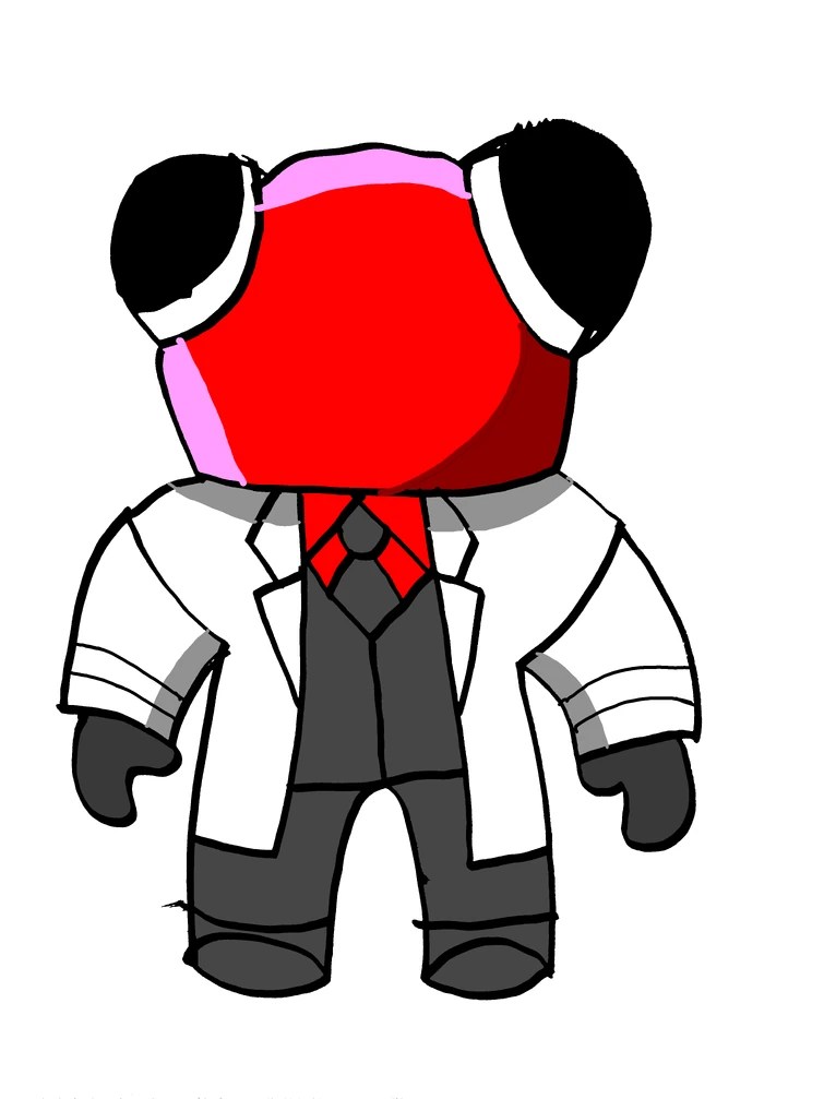 My drawing of Red Fandom