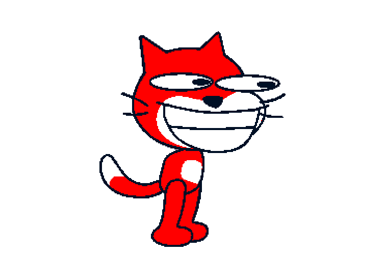 Scratch Cat as Unfairness Expunged. Made by me in scratch. Fandom