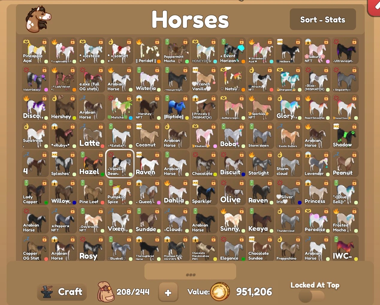 Which one of my horses would you steal? Fandom